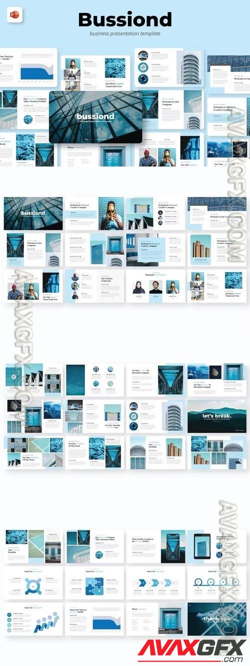 Bussiond Business PowerPoint Template [PPTX]