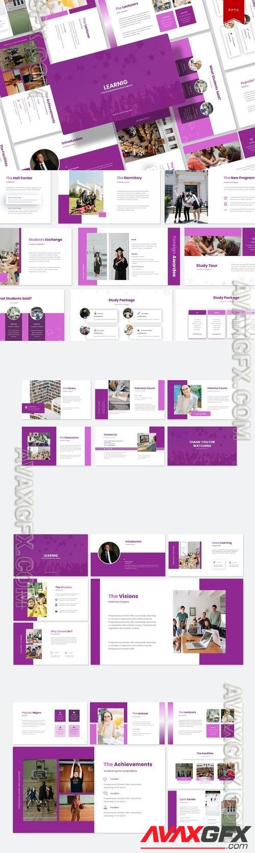 Learning Education Powerpoint Template [PPTX]