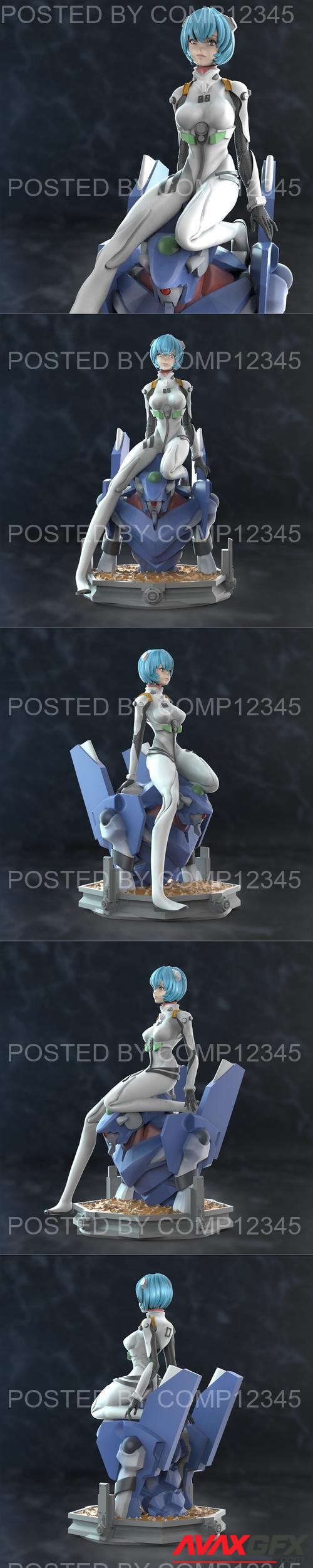 Rei - Evangelion 3D Print