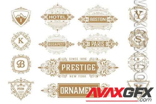 Pack of 14 logos and badges | AVAXGFX