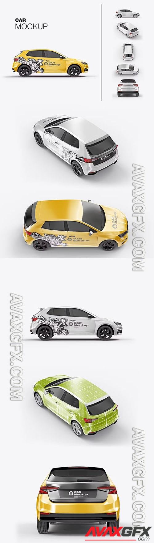 Car Wrap Mockup