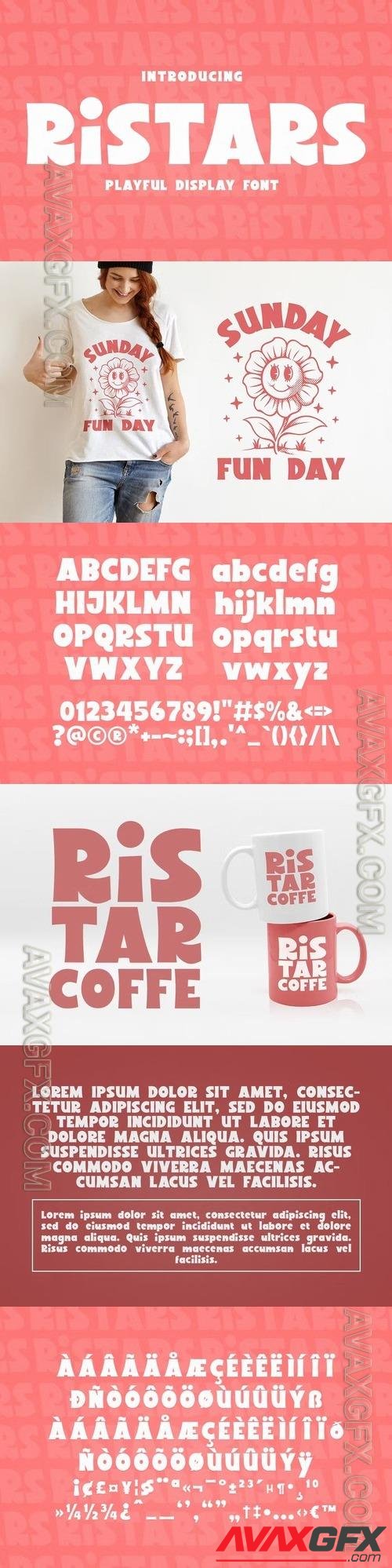 Ristars Font