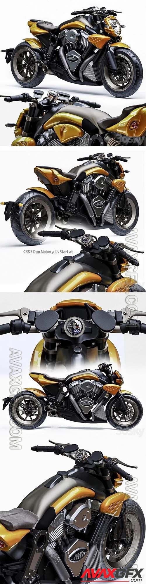 CR&S Duu Motorcycles Start at - 3d model