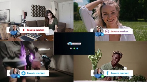 Cool Social media lower Thirds 44706799 [Videohive]