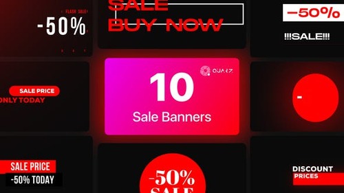 Sale Banners Vol. 02 44763103 [Videohive]