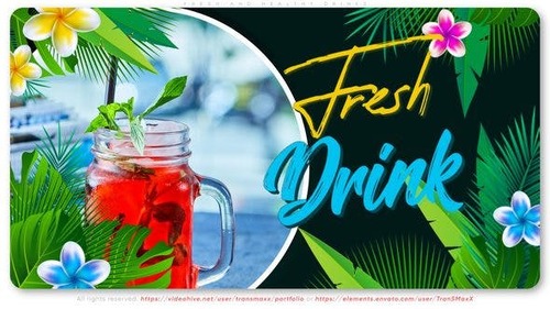 Fresh And Healthy Drinks 44930555 [Videohive]