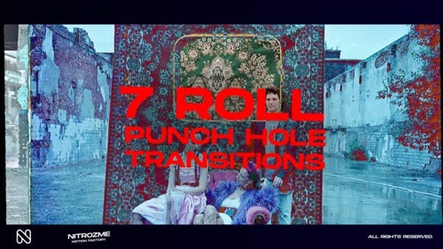 Punch Hole Roll Transitions Vol. 01 44940707 [Videohive]
