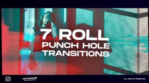 Punch Hole Roll Transitions Vol. 02 44940708 [Videohive]