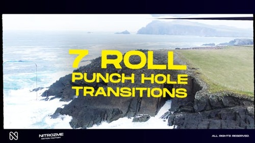 Punch Hole Roll Transitions Vol. 03 44940713 [Videohive]