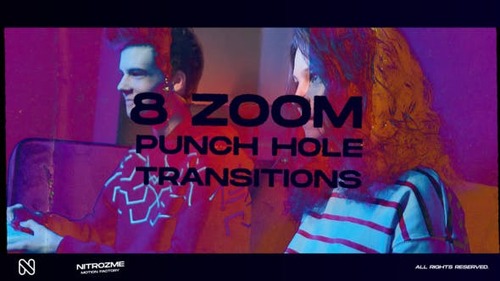 Punch Hole Zoom Transitions Vol. 01 44940730 [Videohive]