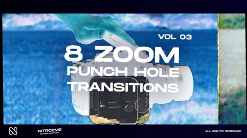 Punch Hole Zoom Transitions Vol. 03 44940742 [Videohive]