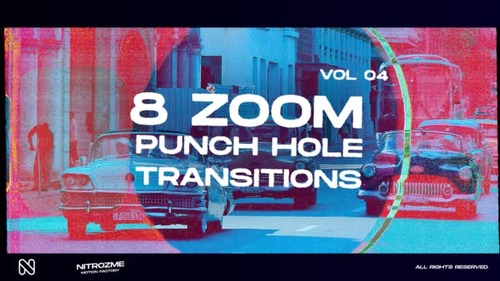 Punch Hole Zoom Transitions Vol. 04 44940747 [Videohive]