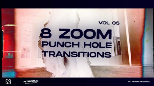 Punch Hole Zoom Transitions Vol. 05 44940751 [Videohive]