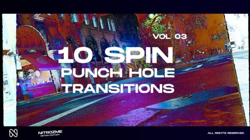 Punch Hole Spin Transitions Vol. 03 44940761 [Videohive]
