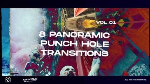 Punch Hole Panoramic Transitions Vol. 01 44940787 [Videohive]
