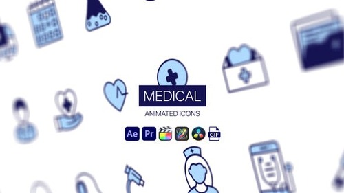 Medical Animated Icons 44951974 [Videohive]