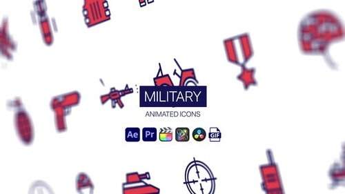 Military Animated Icons 44951980 [Videohive]