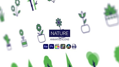 Nature Animated Icons 44952008 [Videohive]