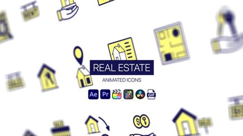 Real Estate Animated Icons 44952072 [Videohive]