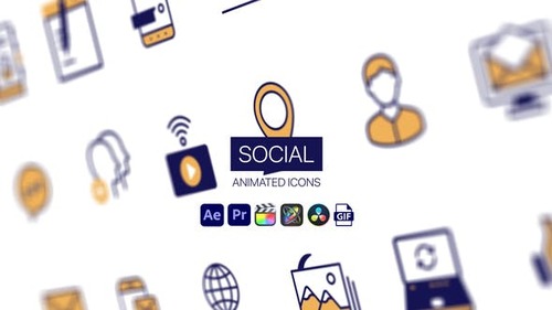 Social Animated Icons 44952141 [Videohive]