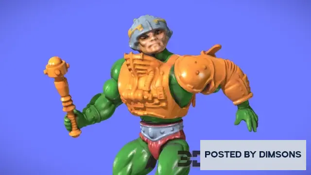 Creatures 80s MOTU MAN-AT-ARMS FIGURE - 3D SCAN