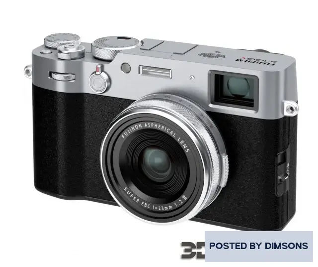 Photo & Video Finepix X100V Digital Camera Grey by Fujifilm
