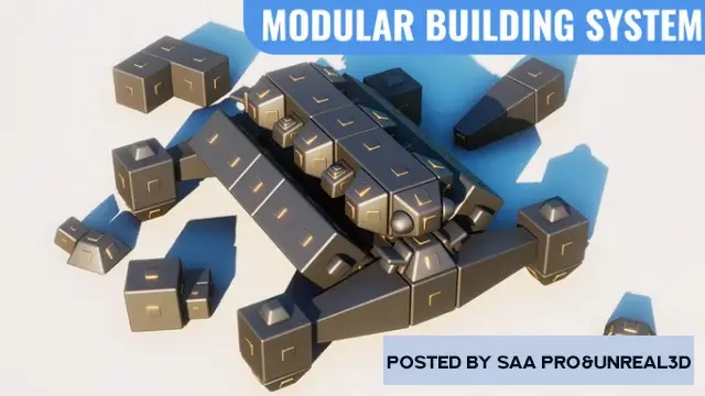 Unreal Engine Blueprints Modular Building System v5.1