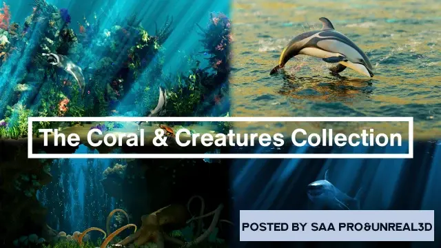 Blender addons Blender – The Coral & Creatures Collection