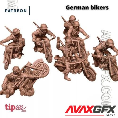 Eskice Miniature – German Motorbikes Print in 3D