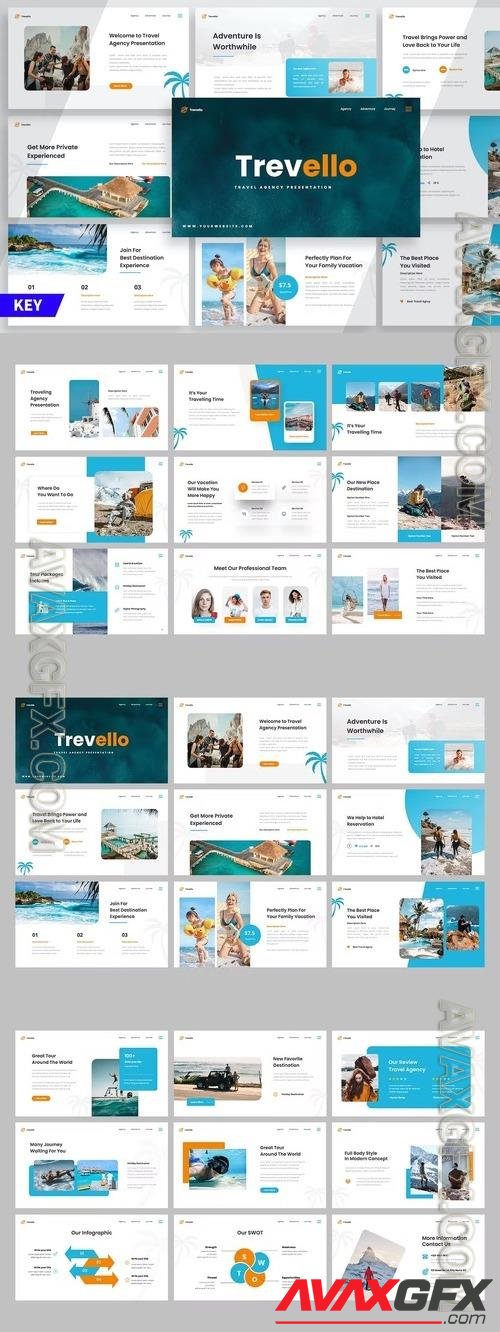 Travello Travel Agency - Keynote [KEY]