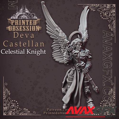 Deva Castellan – Celestial knight – heaven hath no fury Print in 3D