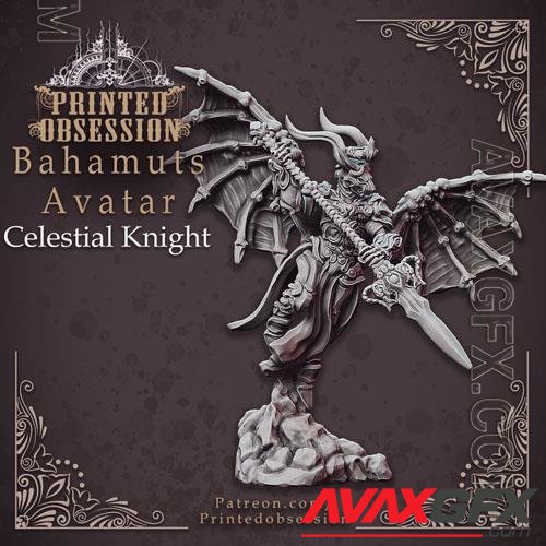 Bahamuts Avatar – Celestial Fighter – Heaven hath no Fury Print in 3D