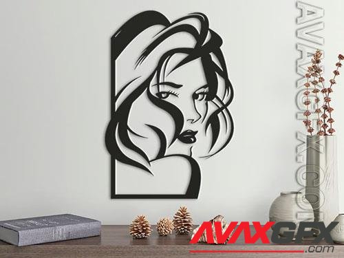 The Look 3D Printed Wall Art - Home Decor