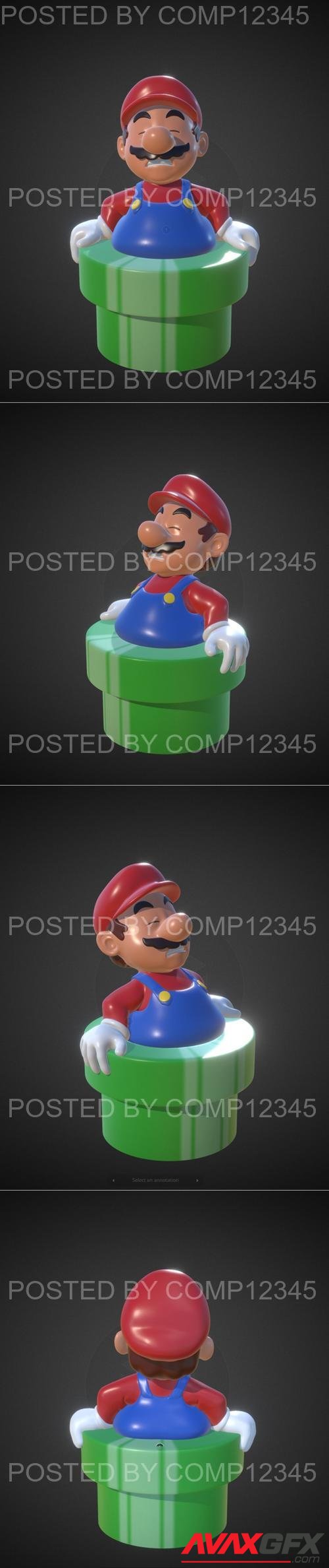 Fat Mario 3D Print