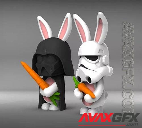 Star Wars Easter Print in 3D
