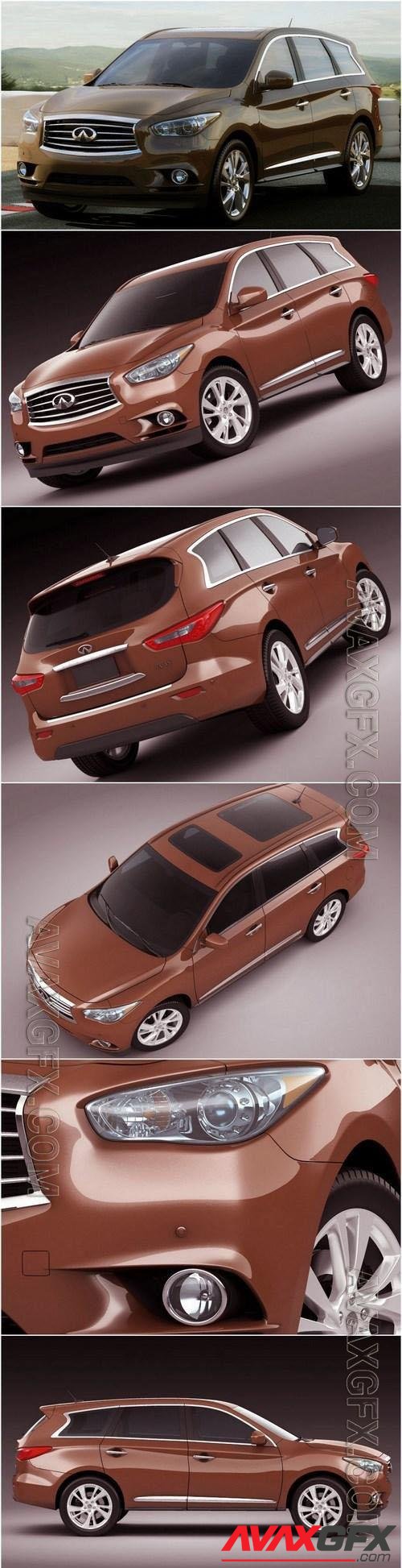 Infiniti JX 2013 - 3d model