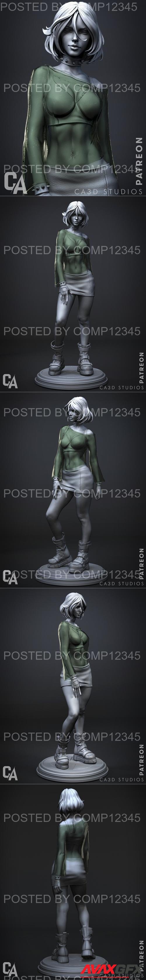 Ca 3d Studios - Rogue-Xmen Evolution 3D Print