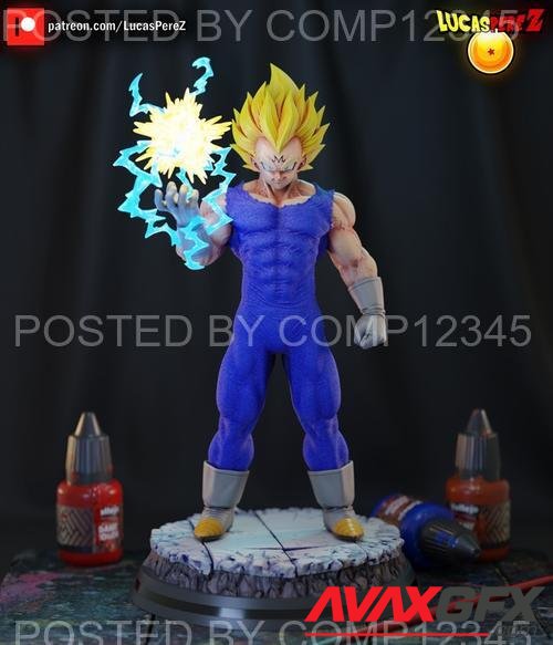 Majin Vegeta Regular 3D Print