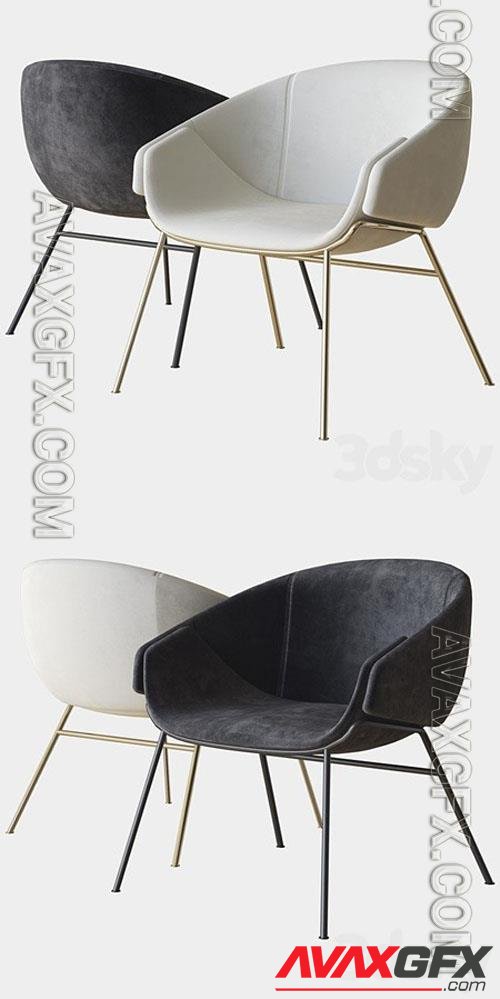 Anita armchair sp01 - 3d model