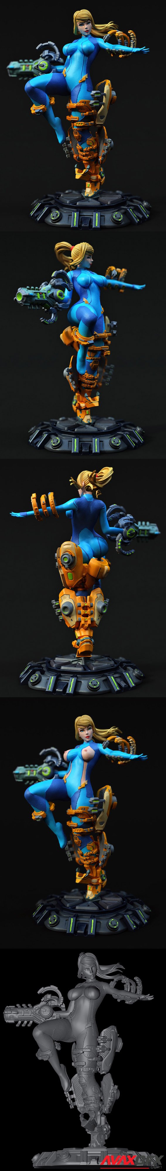 Space Girl – Samus Aran – 3D Print