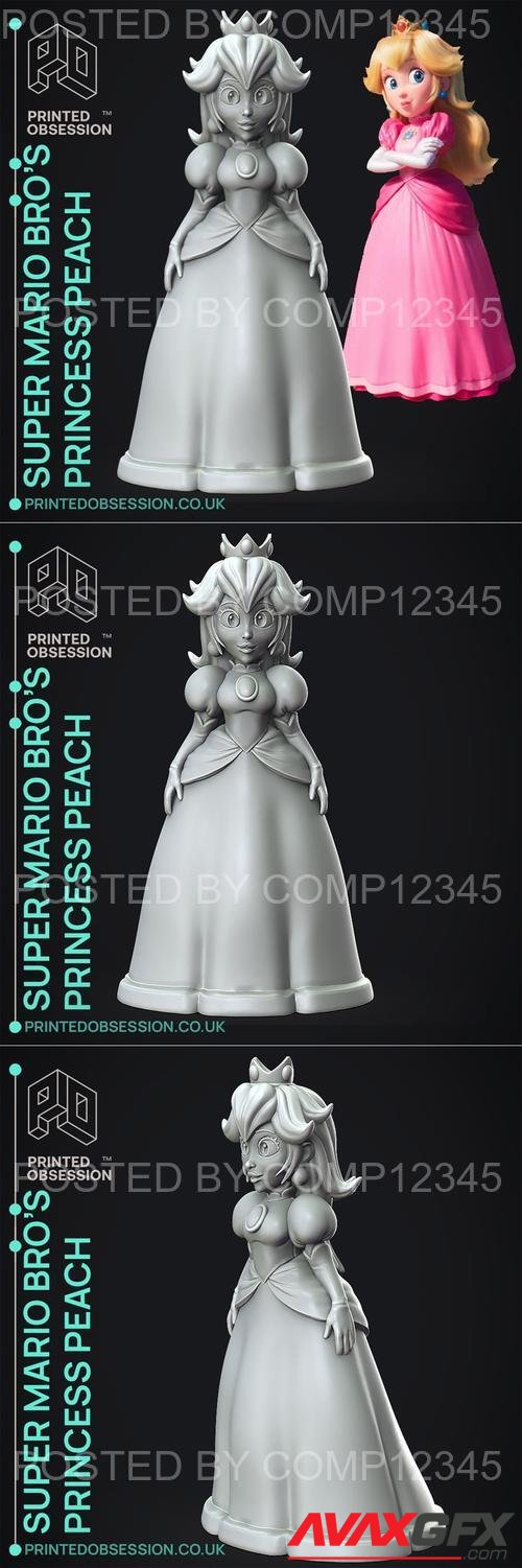 Printed Obsession - Princess Peach 3D Print