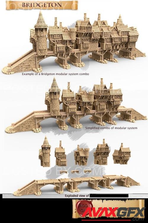 Bridgeton Bridge 3D Print