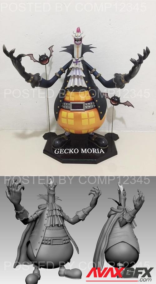 Gekko Moria 3D Print