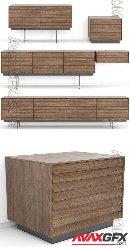 Punt mobles - Sussex (sideboards, stands) - 3d model