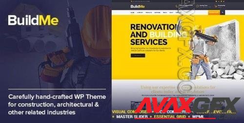 ThemeForest - BuildMe v5.6 - Construction & Architectural WP Theme - 11242771 - NULLED