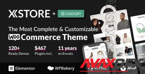 ThemeForest - XStore v9.1.3 - Multipurpose WooCommerce Theme - 15780546 - NULLED