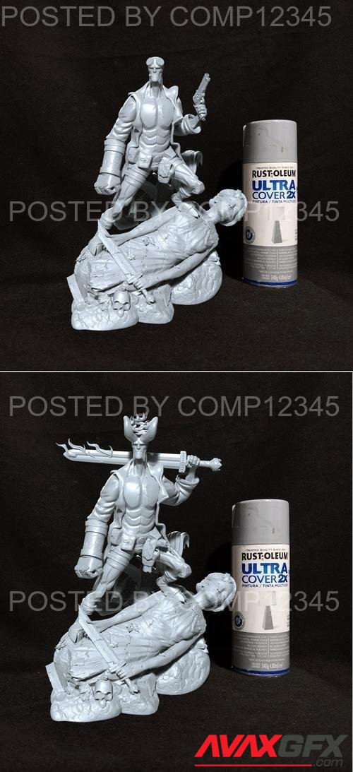 Hellboy Boc 3D Print