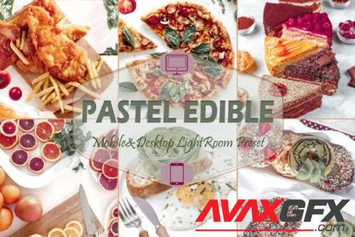 12 Pastel Edible Mobile & Desktop Lightroom Presets, Gourmet - 2569786
