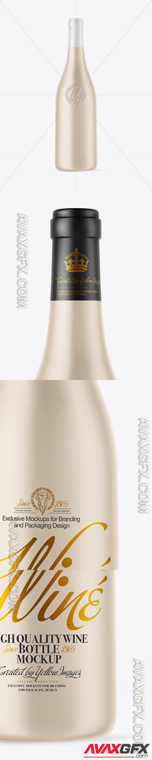 Ceramic Wine Bottle Mockup 51577 [TIF]