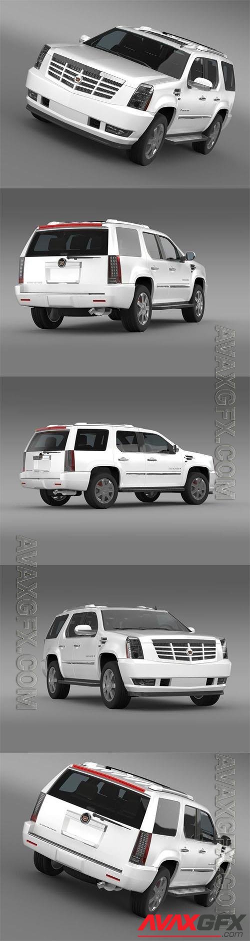 Cadillac Escalade European Version 2012 - 3d model